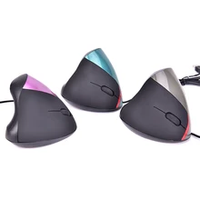 Wired Vertical Mouse With 3 Colors For PC Laptop 101*82*71mm