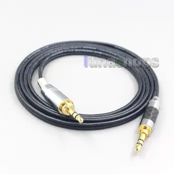 

LN007121 2.5mm 4.4mm XLR Black 99% Pure PCOCC Earphone Cable For Audio-Technica ATH-pro500mk2 PRO700MK2 PRO5V M50 M50RD