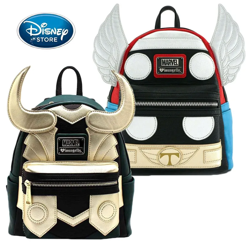 Backpack Handbag Schoolbag Loki Marvel Avengers Super-Hero-Bag Thor Girl Children Disney