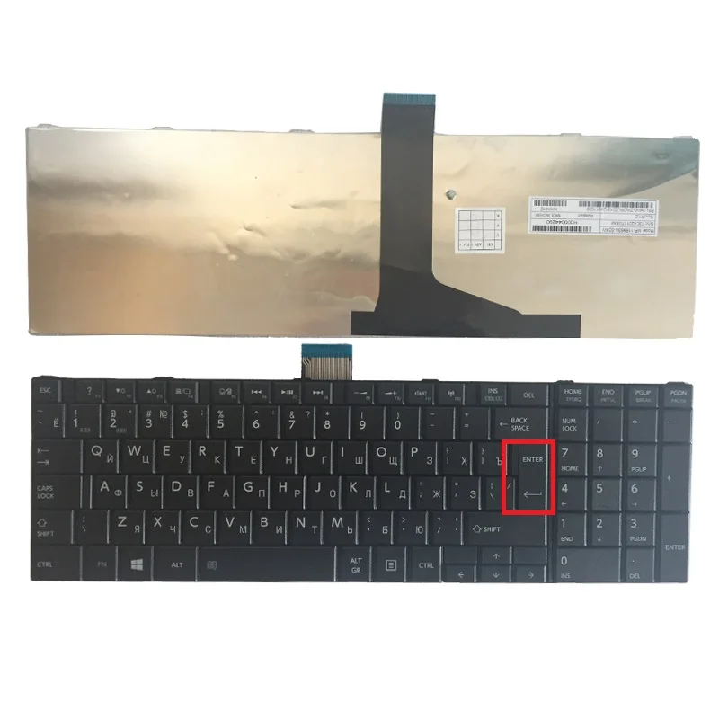 Русская клавиатура для ноутбука TOSHIBA C850 C855D C850D C855 C870 C870D C875 L875 L850 L850D L855 L855D L870 L950 L950D