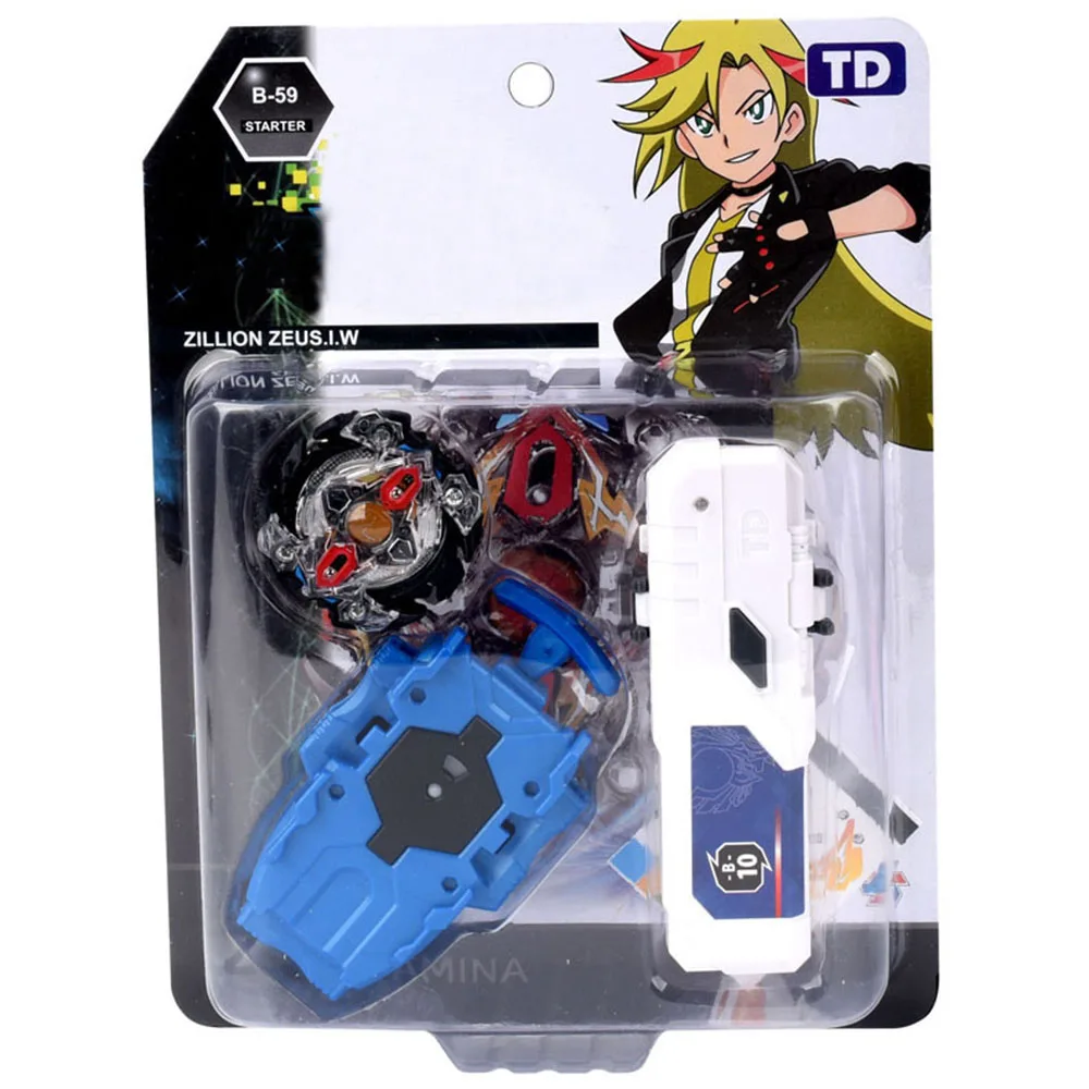 Beybleyd Burst Gyro лучшие игровые игрушки для детей гироскоп с пусковым устройством и ручкой-134022 - Цвет: TD1009A55B59