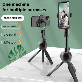 

Stabilizer Tripod Selfie Stick Bluetooth Remote Holder Selfie Desktop Stand For IOS Android Phone Live Broadcast Tripod Stands