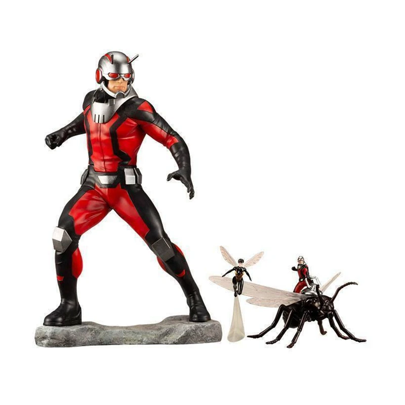Kotobukiya оригинальные Marvel Мстители серии ARTFX+ Статуя изумительный антман и ОСА фигурка игрушка Brinquedos Фигурки Модель подарок