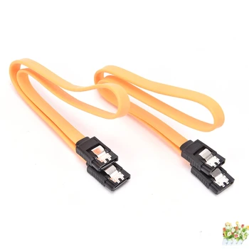 

CablesSupport Double Port With Shrapnel 2PCS SATA Right Angle Cable Hard Disk Drive Cord Line SATA 3.0 Date