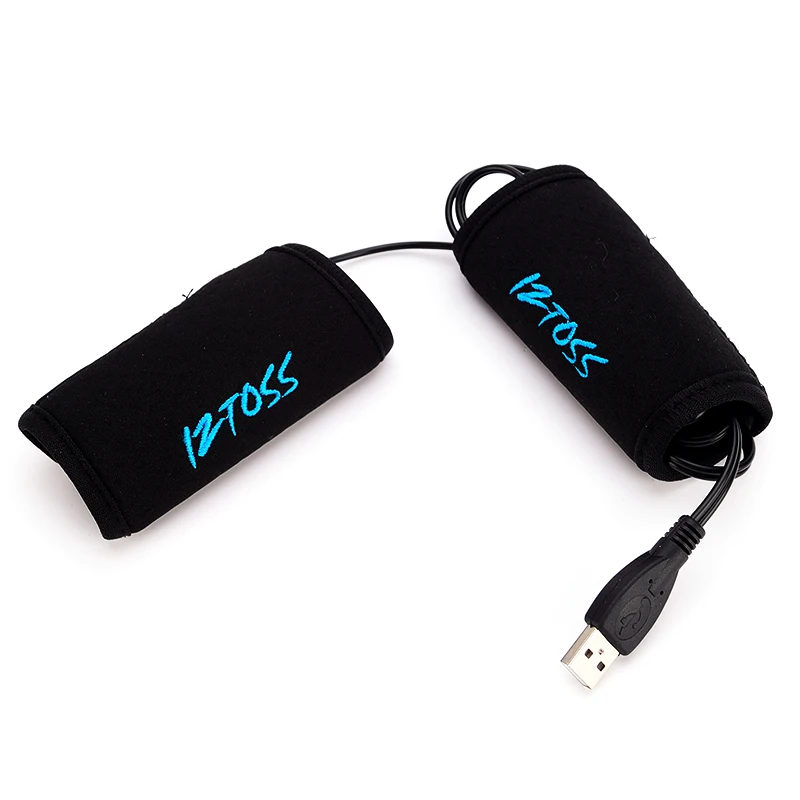 Новейшая 1 пара мотоциклетных нагревательных ручек USB электрическая Горячая велосипедная ручка для мотокросса нагреватель ручек съемные ручки