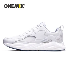 ONEMIX обувь в стиле ретро; женская дышащая Спортивная обувь для мужчин; белая спортивная обувь унисекс; прогулочная обувь для папы; кроссовки на платформе