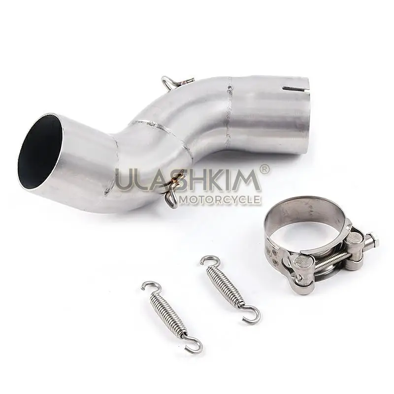 Мотоцикл Полная выхлопная система Escape средняя труба глушитель без шнуровки для