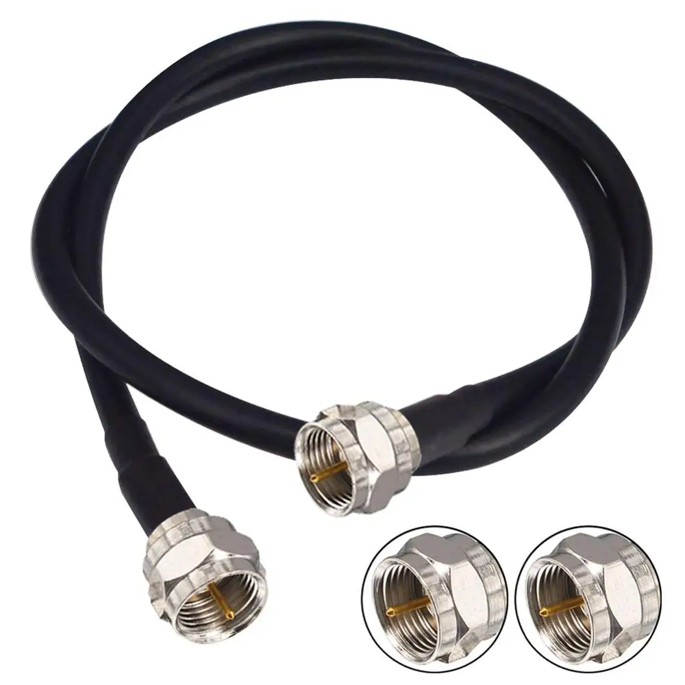 F Male Antenna Cable Low Loss RG58 Coax with F-Type Pin Plug Socket Connectors RF Coaxial Extension | Обустройство дома