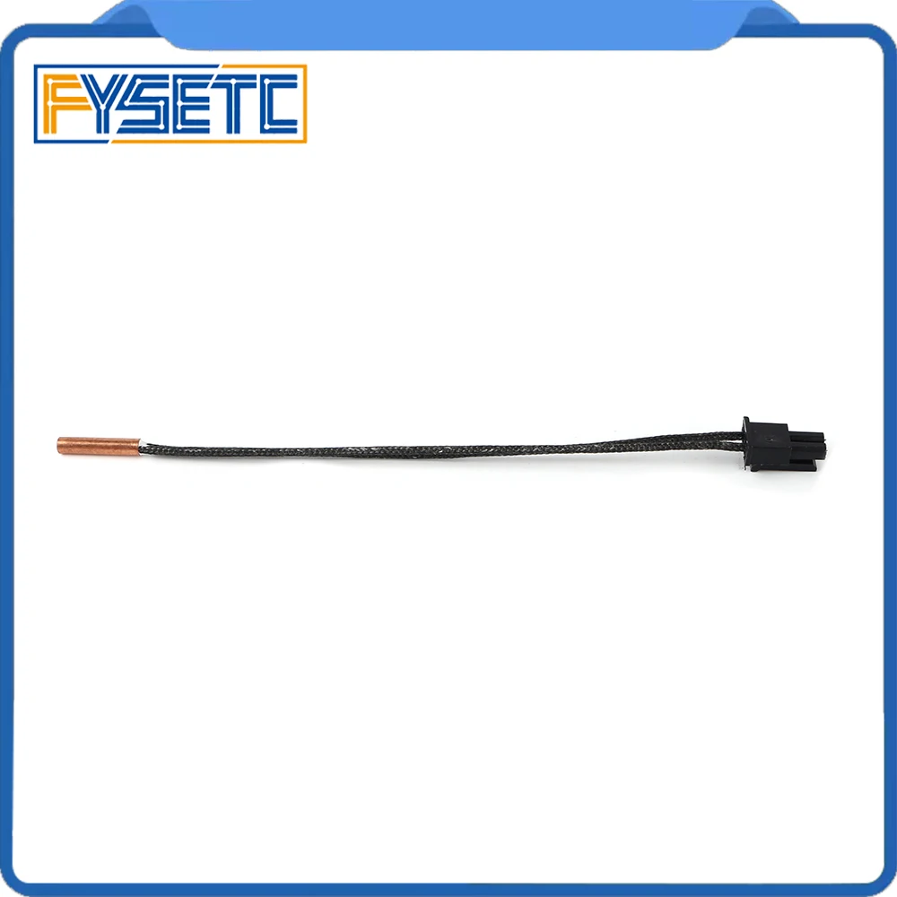 

3D Printer Parts Clone Mosquito Thermistor Temperature Sensor for High Temperature 450 Degrees 15mm Lenght 3mm Dia Molex Connect