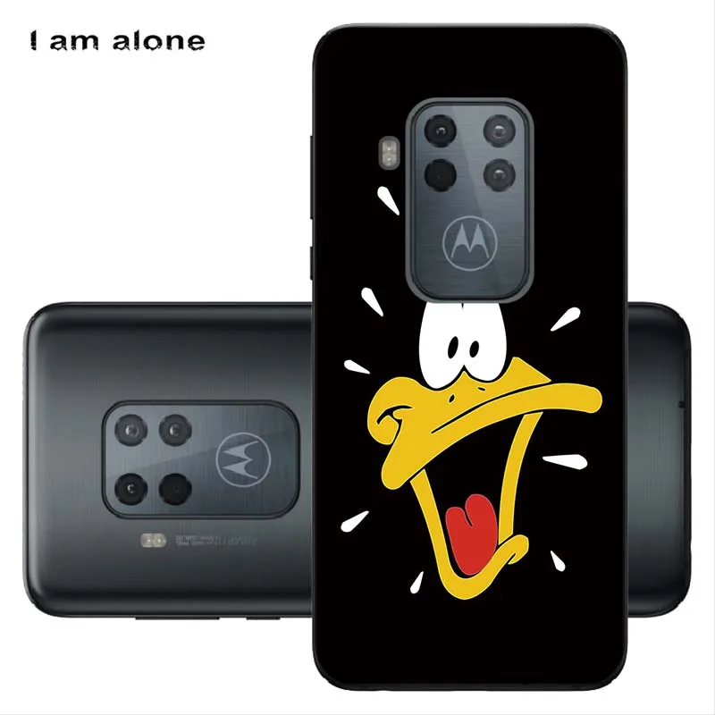 Чехлы для телефонов Motorola One Pro Zoom/One power мягкие сумки из ТПУ мобильный мультфильм Печатный чехол для Moto One Pro - Цвет: Solf TPU AA64