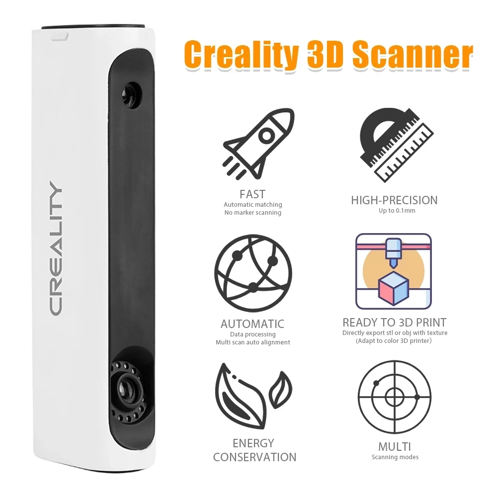 CREALITY CRScan 01 3D Scanner High Precision Upgraded 3D Scanner