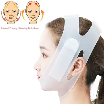 

1 PC Face-Lift Mask Facial Lifting Slimming Belt Compression Chin Cheek Slim Lift Up Thin Face Band Cheek Slim Lift Up