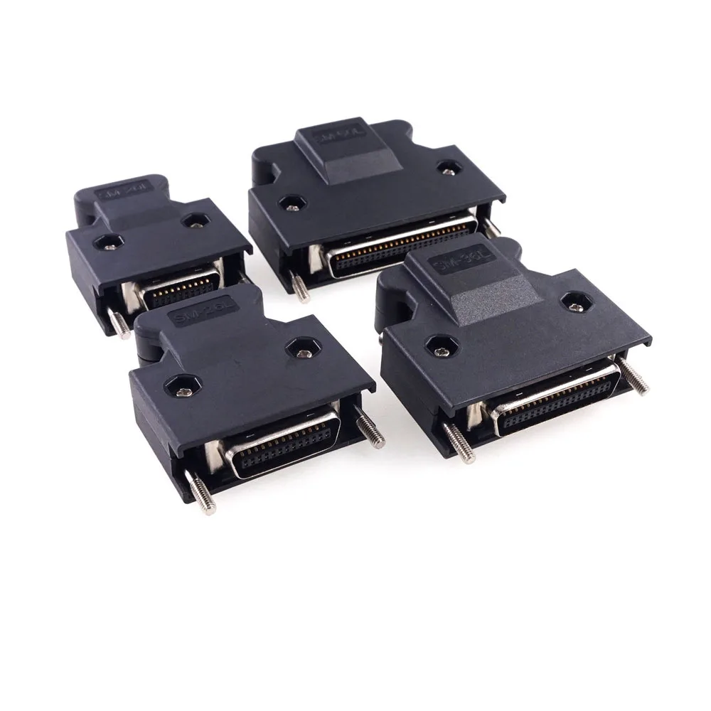 10 шт Позолоченные сервопривод SCSI MDR 14 20 26 36 50 Pin провода коннектора крепление