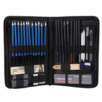 

Paintbrush sets Hilitand 48PCS Professional Sketching Drawing Pencils Kit Set Art Supplies Students Painting Tools and Kit