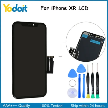 

Quality AAA For iPhone XR Display Touch Screen OLED Pantalla Replacement With 3D Touch For iPhone XR LCD Assembly Digitizer+Tool