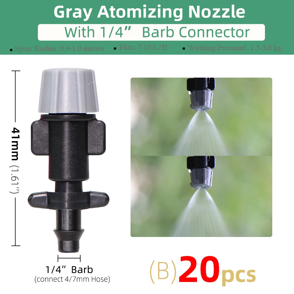 Buses Irrigation Goutte à Goutte - Lot De 200 - 360° Réglables - Pour Jardin/serre
