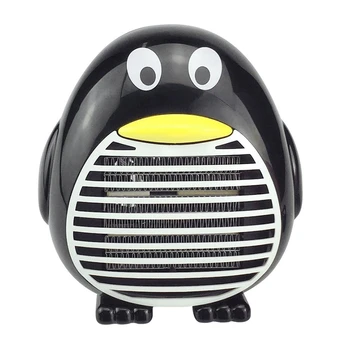 

Cute Cartoon Penguin Appearance Desktop Heater Home Desk Surface Heater with US plug