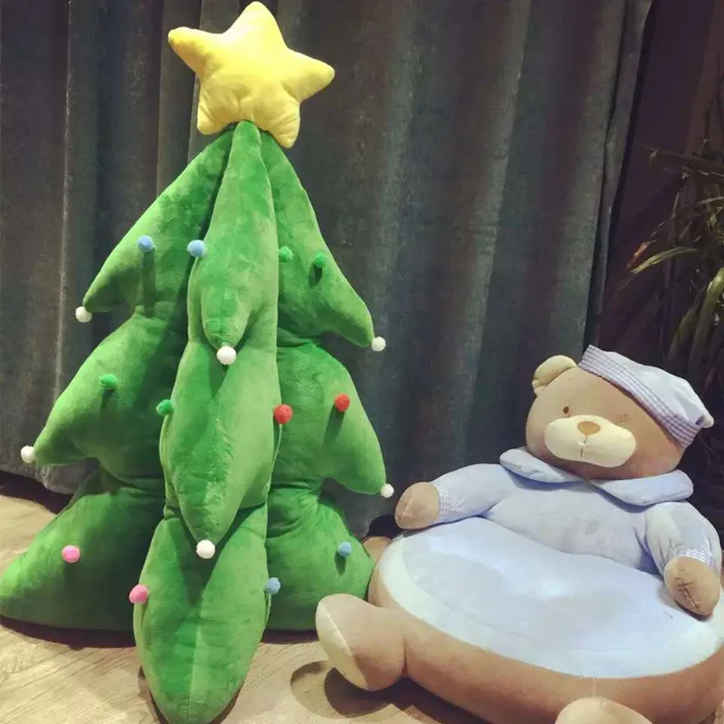 

Christmas Shining Music Christmas Tree Plush Pillow Home Decoration Christmas Gift Customizable for a Girlfriend