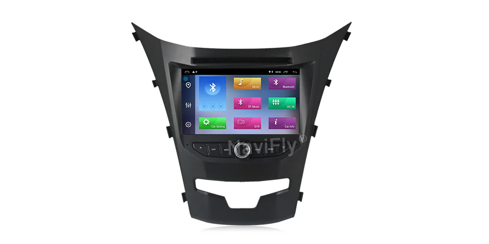 DSP Android 9,1 Автомобильный dvd радио плеер Мультимедиа gps навигация для SsangYong Korando Actyon Wifi 4G DVR