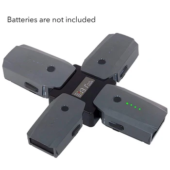 

4 In 1 Rapid Battery Charger Smart Multi Battery Intelligent Charging Hub With Charge Indicator For DJI Mavic Pro Drone Battery