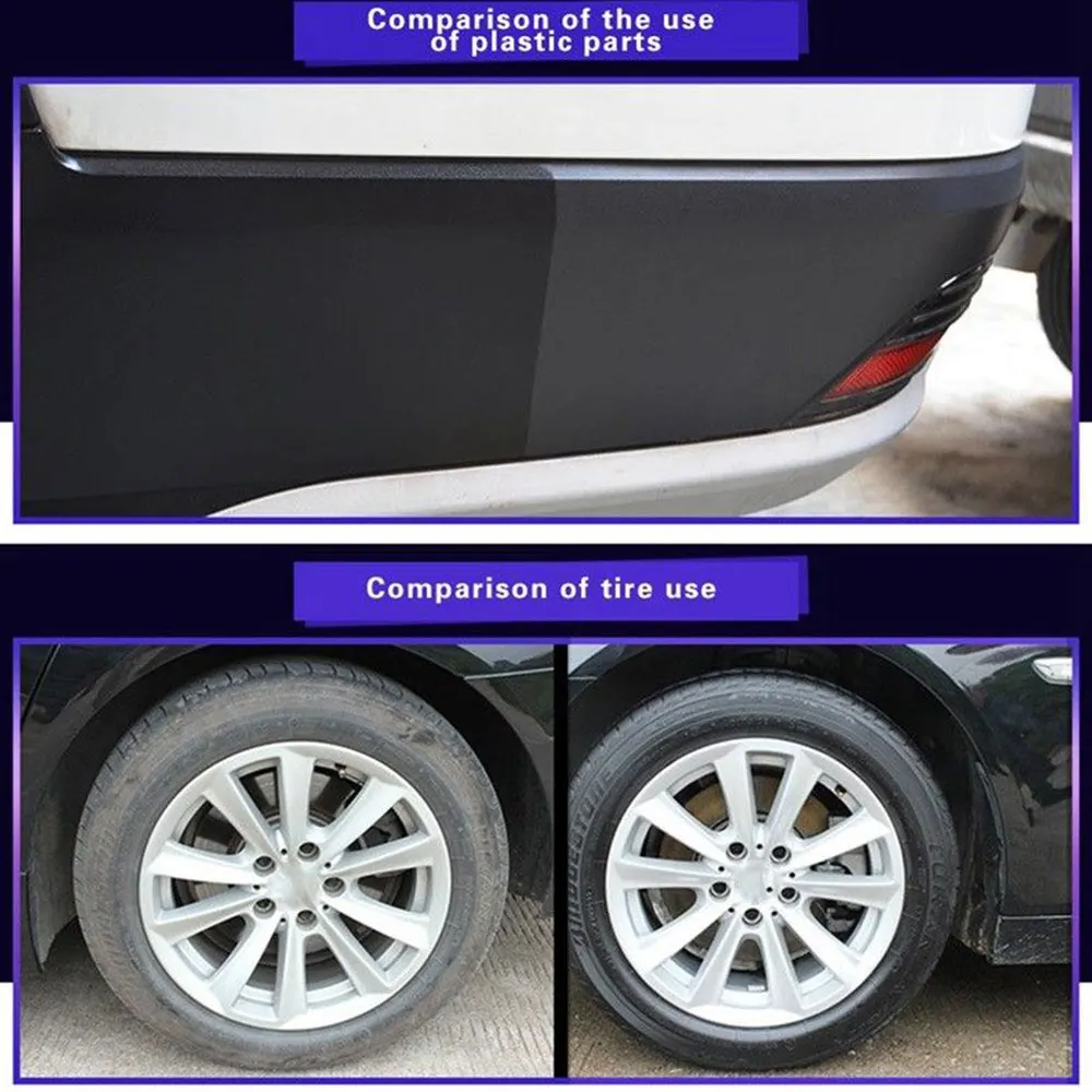 Покрытие для автомобиля, пластиковое покрытие, прочное покрытие для автомобиля, защитное средство для колес, 50 мл, многофункциональное