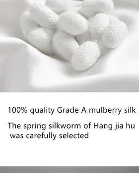 

Quilt comforter Two in one 100% mulberry silk edredon