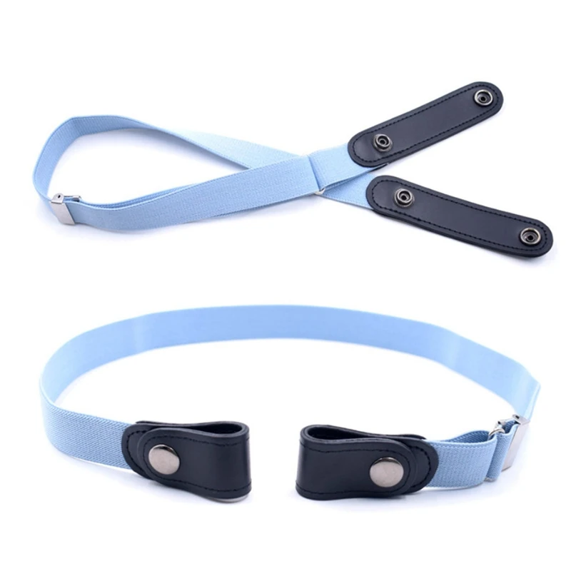 New Unisex Buckle-Free Waist Belt for Jeans Pants,No Buckle Stretch Elastic Waist Women Belt Men,lazy Belt DropShipping leather belt price