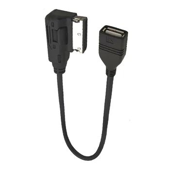 

Car MDI Music Interface Adapter Cable USB AUX Cord Durable For Passat Wagon B6 Car Accessories