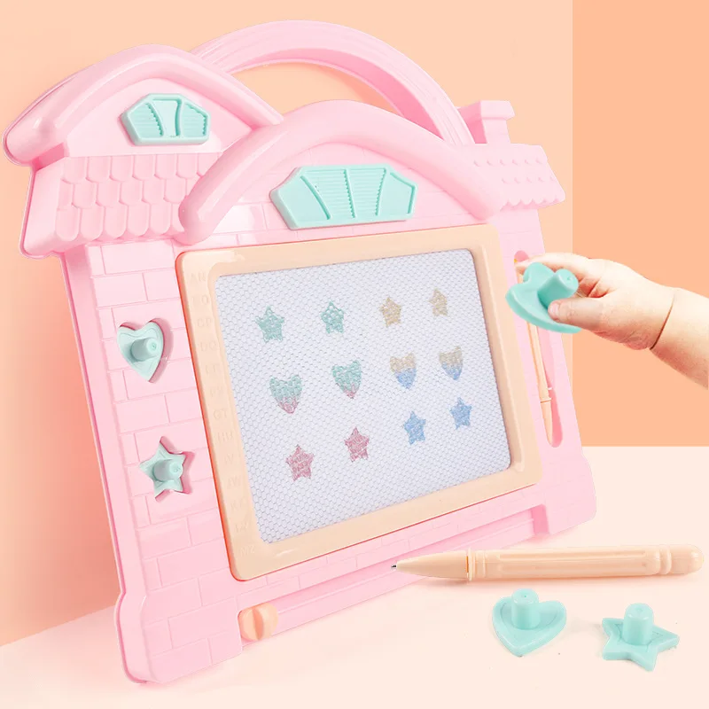 

Zhi en bao Children Wipable Magnetic Drawing Board Drawing Housing Drawing Board Graffiti Painting Toy