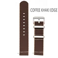 Coffee khaki edge
