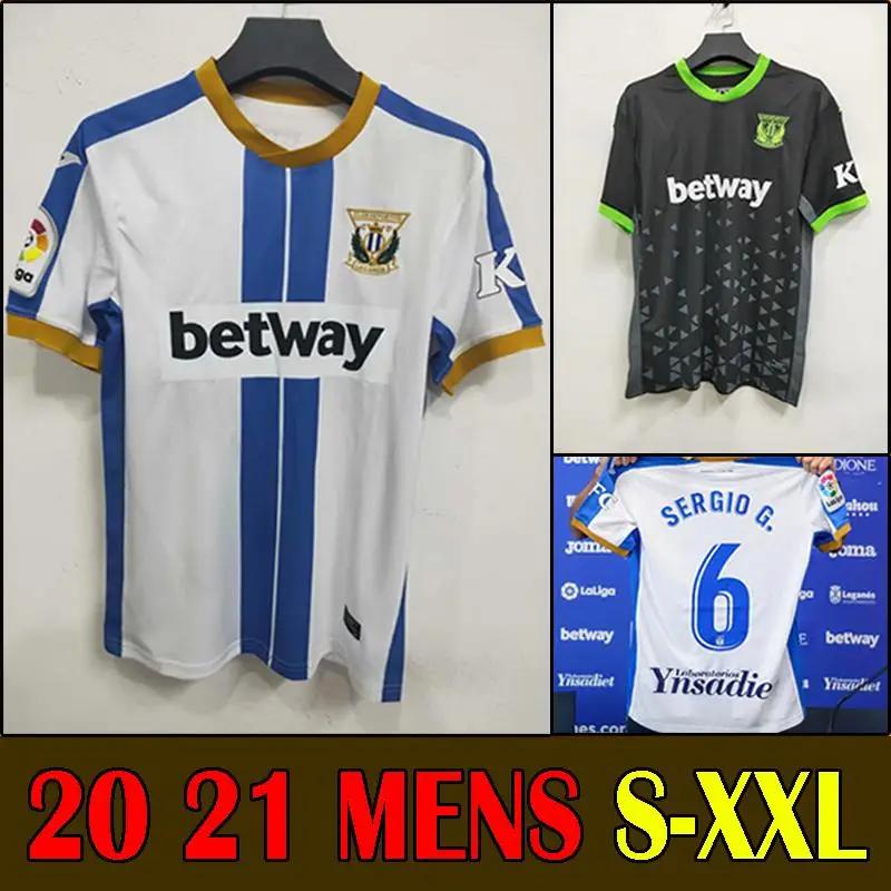 

2021 new Leganes black green home Away jerseys T-shirt CD Leganes customize Ruben Perez Omeruo 2020-21 Recio
