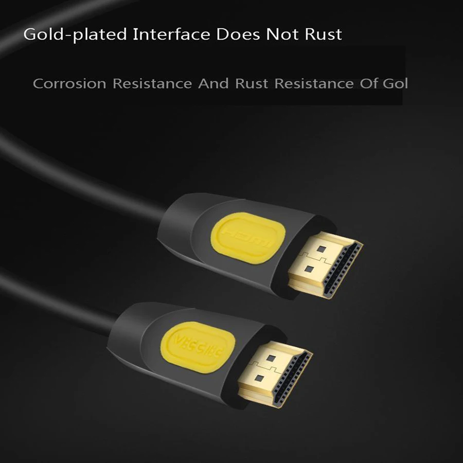 SeenDa Hdmi кабель высокой четкости 2,0 24k позолоченный телевизионная приставка монитор соединительная линия Hdmi сплиттер линия 0,5 м 1 м 1,5 м