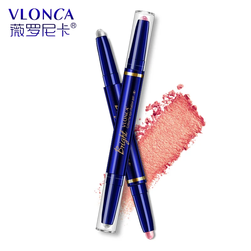 Lying silkworm pen waterproof not smudge earth color eye shadow stick mermaid eye shadow matte nude makeup Korean beginner natur