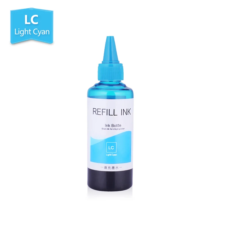 Флакон с краской Rfill для Epson L800 L805 L1300 P50 1390 1400 1410 1500 Вт PX650 PX660 PX700W PX800FW 6x100 мл|Наборы