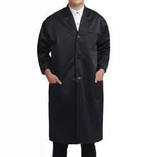 Рабочая одежда унисекс Униформа с длинными рукавами Черная защитная ткань для работника Ремонтника машина Авто Ремонт Сварка анти-грязный DY0