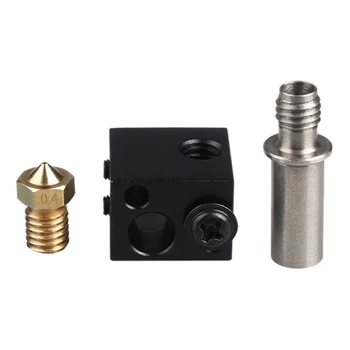

3D Printer Bp6 Hotend J-Head Parts 0.4Mm 1.75Mm Nozzle Replace V6 Accessories Extruder Kit