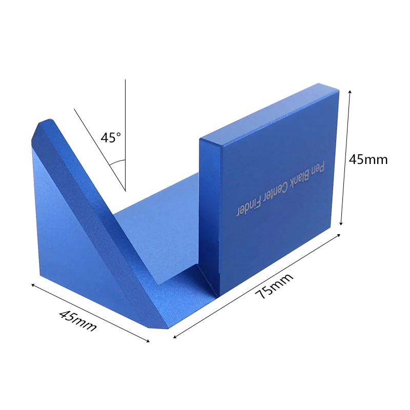 45 градусов центр искатель алюминиевого сплава Scriber Калибр круглый центр линии маркировочные инструменты