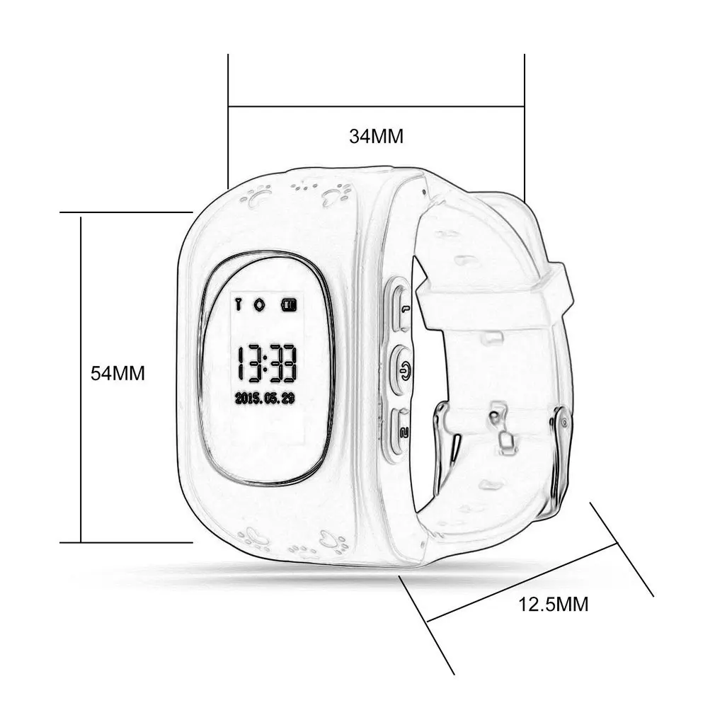 LEMFO Q50 шагомер gps трекер часы анти-потеря ребенок безопасный Смарт часы Расположение Finder Монитор детские наручные часы