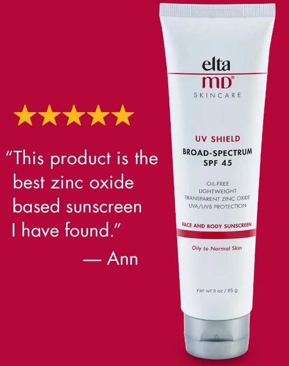 Elta MD UV SPF 50 Sunscreen suncream eltamd cleaner facial skincare