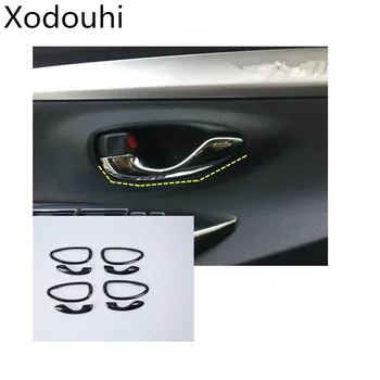 

Car protect detector sticker trim internal door inner built handle bowl moulding lamp For Toyota Vios/Yaris sedan 2017 2018 2019