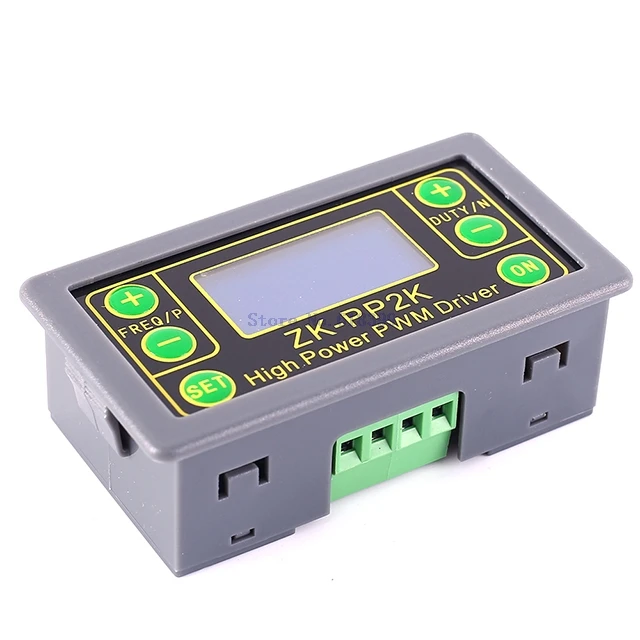 

A7-- Signal Generator 8A Driver Module Motor/Lamp 1Hz-150KHz Dual Mode LCD PWM Pulse Frequency Duty Cycle Adjustable Module