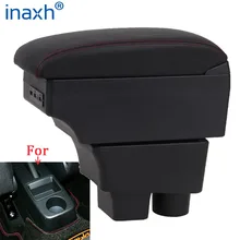 Accoudoir de voiture pour Skoda FABIA 2, boîte d'accoudoir de voiture, boîte de rangement de pièces intérieures, accessoires de voiture 2008 – 2014