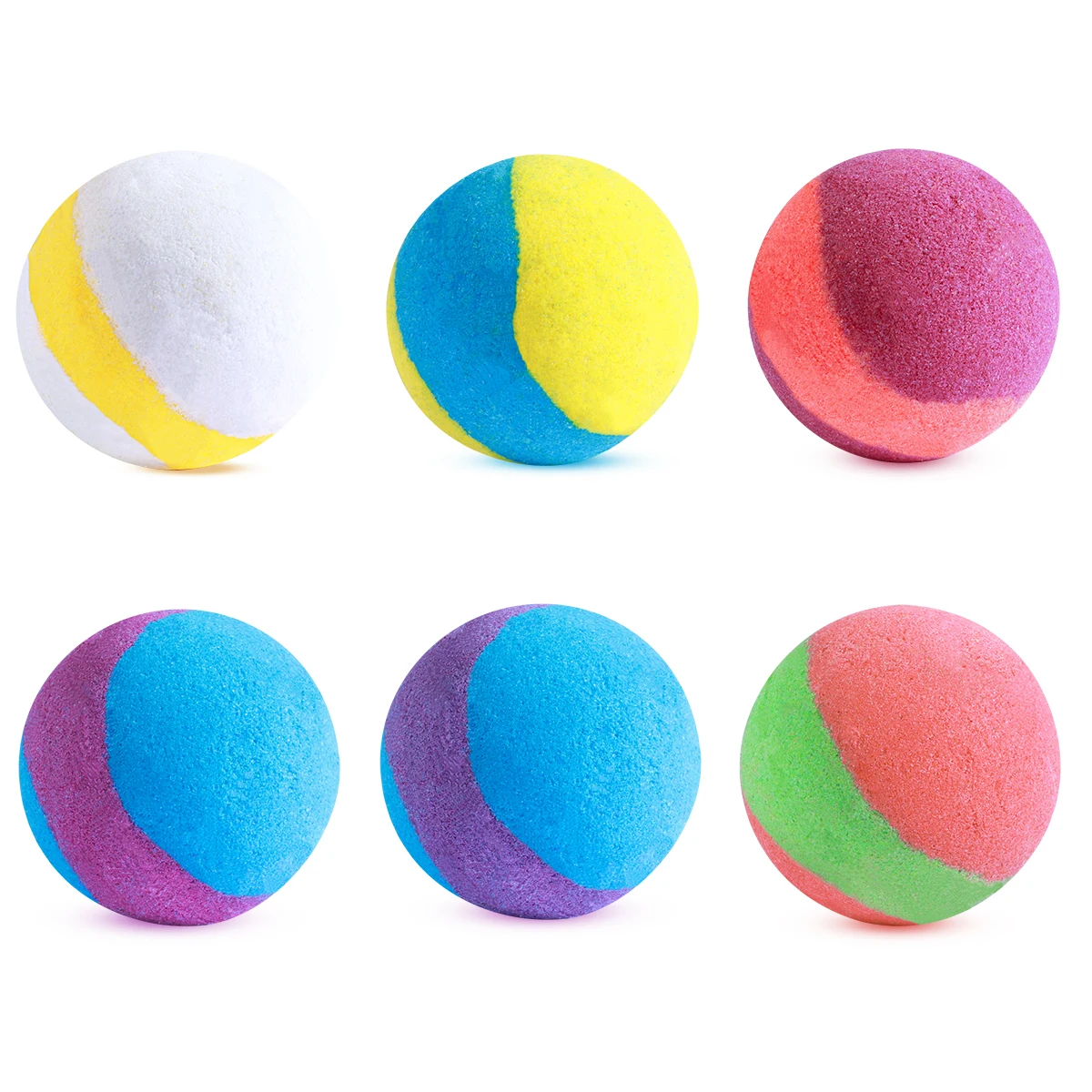 6 шт./лот натуральные органические мини-Бомбочки для ванны ручной работы