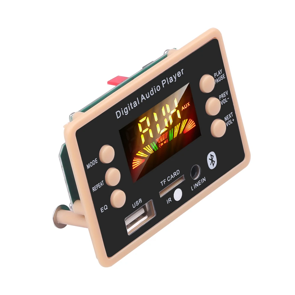 Bluetooth 5.0 MP3 Decoder Decoding Board Module 5V 12V Car USB MP3 Player WMA WAV TF Card Slot / USB / FM Remote Board Module