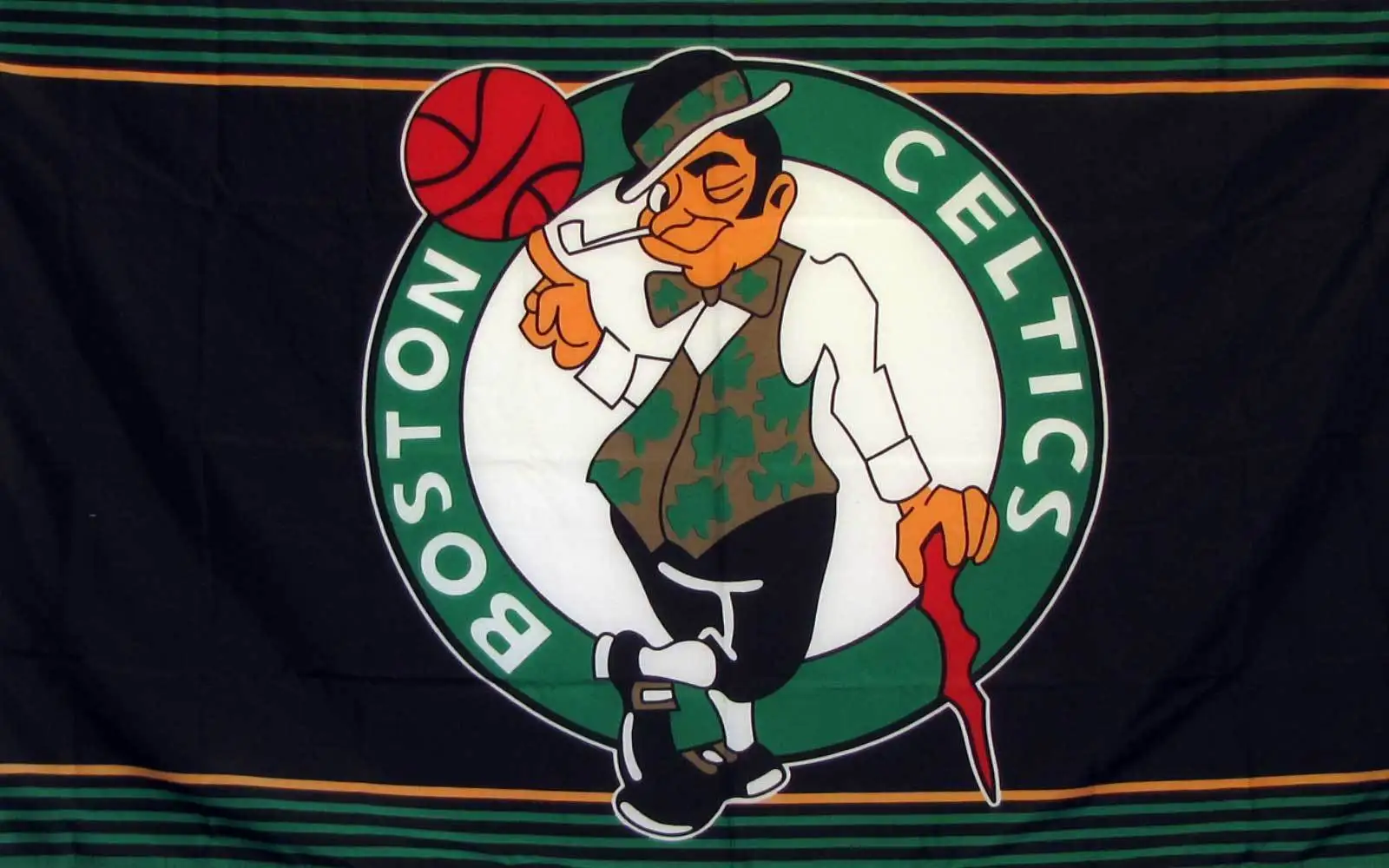 BOSTON CELTICS человек баскетбольная корзина зонтиков для флаг 90*150cm60*90 см Размеры из полиэстера, действующей в помещении и на открытом воздухе, Декоративные Баннер, Флаг