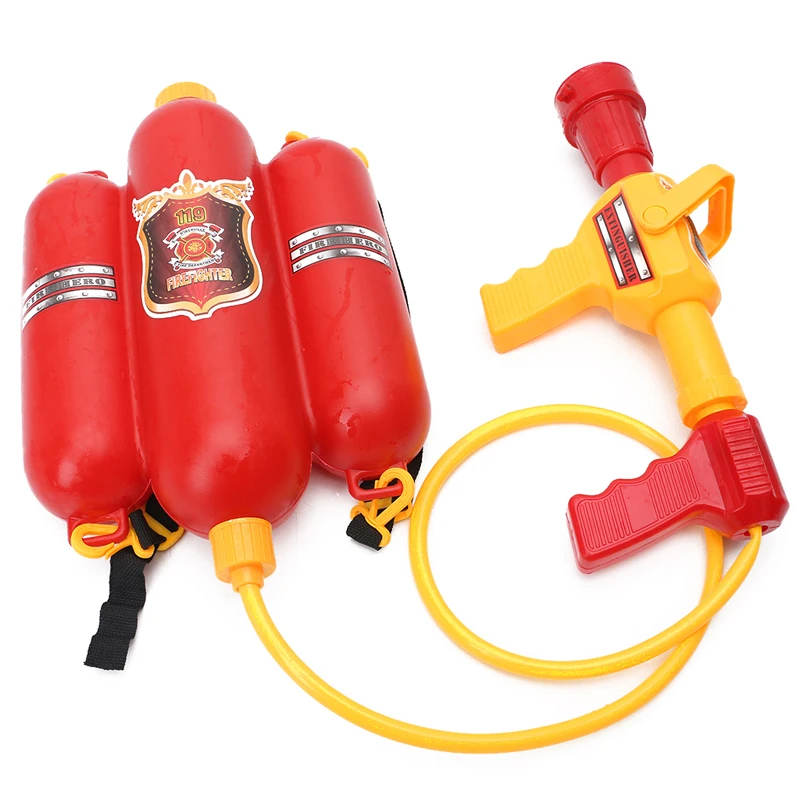 Детский рюкзак пожарного распылитель водяного пистолета пляжный открытый игрушечный Огнетушитель Soaker E65D