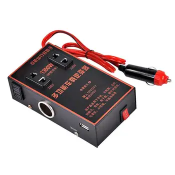 

Car Inverter 12v24v Universal To 220v Multifunctional Power Socket Conversion Charger For Automobile Trucks