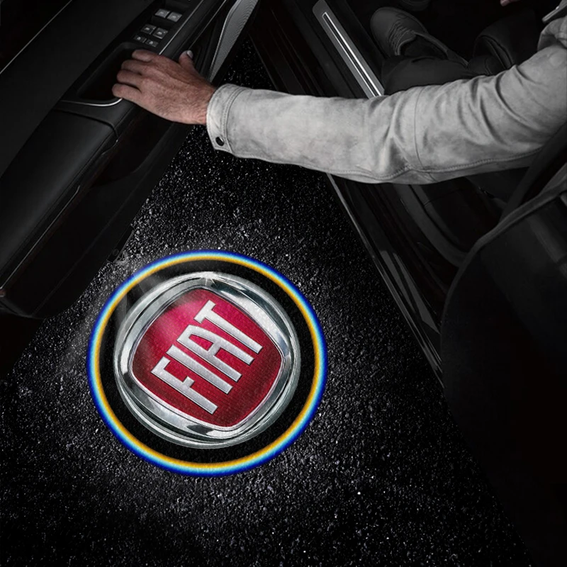 2 шт. украшение автомобиля Led пригласительные огни в дверь светильник
