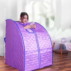 Portable Sauna For Sauna Cabin SPA Slimming Negative Ion Detox Therapy  Personal Fir Infrared Sauna Room Folding Chair