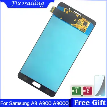 

Super Amoled LCDS For Samsung Galaxy A9 A9000 A900 SM-A9000 LCD Display Touch Screen Digitizer Replacement Parts A9100 LCD BLACK